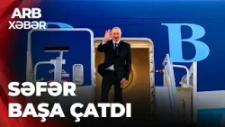 ARB XƏBƏR – Prezidentin səfəri başa çatdı – Ölkə başçısını İrakli Kobaxidze yola salıb