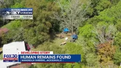 Human remains found in Jacksonville backyard | Action News Jax