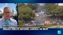 Informe desde Buenos Aires: protestas en contra de la reforma laboral de Milei