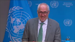 United Nations briefs the media ahead of General Assembly