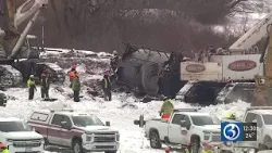 VIDEO: Some cars removed following Mansfield train derailment