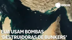 EUA usam bombas "destruidoras de bunkers" contra o Irã para reabrir o Estreito de Ormuz