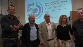 El Col·legi de l'Arquitectura Tècnica de Girona celebra mig segle del CECAM