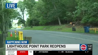 Lighthouse Point Park officially reopens in New Haven