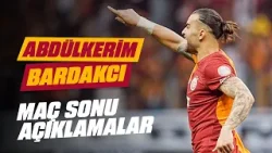 ? Abdülkerim Bardakcı'nın maç sonu açıklamaları | #GSvPS