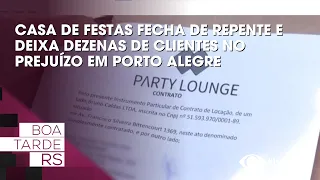 Event venue closes suddenly in Porto Alegre, leaving dozens of customers high and dry