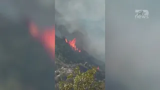 Top News - Në Krujë evakuohen sërish banorët. Zjarret bëjnë kërdinë, vatra masive në Patos dhe Lurë