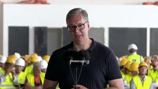 Vučić obišao radove EKSPO