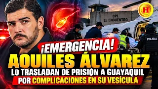 ÚLTIMA HORA: Trasladan de emergencia a Guayaquil al alcalde Aquiles  por complicaciones de salud