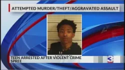 Teen arrested, facing list of charges after Memphis crime spree