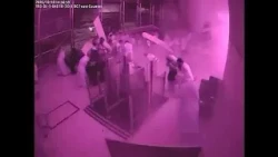 CCTV görüntüsü: Riyad’daki Kral Halid Havalimanı saldırı anı güvenlik kamerasında