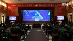 Bộ CHQS tỉnh tổ chức theo dõi lễ kỷ niệm, diễu binh, diễu hành 70 năm chiến thắng Điện Biên Phủ