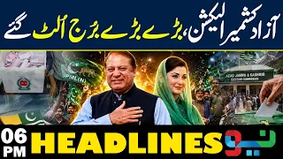 Azad Kashmir Election Shocks -  | Headlines 06 PM | NEO News