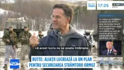 NATO lucrează la un plan de a redeschide strâmtoarea Ormuz în siguranță, spune Mark Rutte