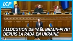 Allocution de Yaël Braun-Pivet depuis la Rada en Ukraine - 28/03/2024