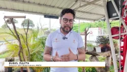 Video captó impactante accidente de peatón que fue arrollado por un bus en Santa Fe de Antioquia