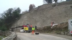 Počela sanacija klizišta u Cimu