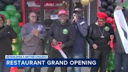 Restaurant opens in vacant space purchased from Cook County Land Bank Authority