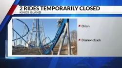 2 rides closed at Kings Island following Six Flags death