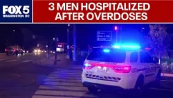 Three men hospitalized after overdose at Wheaton Metro station