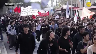 Chile: Students protest in Santiago against the Kast administration │N8:30 PM│09-04-26