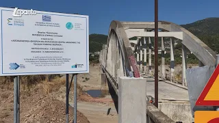 Προχωρούν οι εργασίες στη Γέφυρα του Μόρνου – Νωρίτερα η παράδοση, εφόσον το επιτρέψει ο καιρός