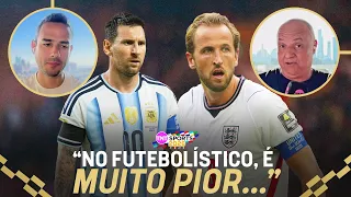 EXISTE UM "MUITO FAVORITO" ENTRE INGLATERRA E ARGENTINA? DISCUTIMOS