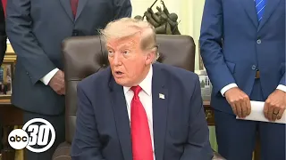 Trump announces Hamas disarmament agreement as part of Gaza peace plan