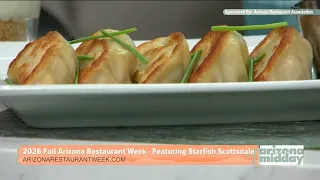 Arizona Restaurant Week is Featuring Starfish Scottsdale with a lot of Selections