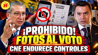 ¿QUÉ PASA SI LE TOMAS FOTO A TU VOTO? CNE lanza advertencia electoral