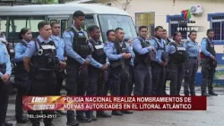 Policía Nacional realiza nombramientos de nuevas autoridades en Litoral Atlántico