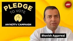 Bhavish Aggarwal ने लोगों से मतदान करने के अपील की। #NDTVPledgeToVote