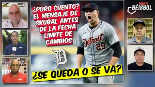 TARIK SKUBAL IS LYING. Saying he wants to stay with the TIGERS is just PR | ESPN Baseball