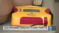 Eyewitness News Unscripted: AED machines donated to non-profits