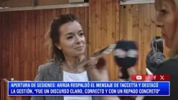 LIZA ARRUA: APERTURA DE SESIONES