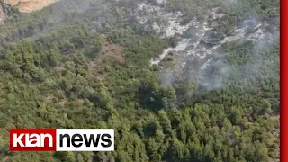 Klan News - Përmirësohet situata me zjarret, vetëm 5 vatra aktive