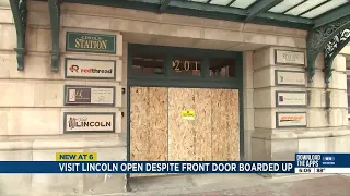 Visit Lincoln visitors center sees drop in foot traffic after crash damages building entrance