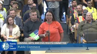 Housing, Arts and Civil Rights Committee 9-18-2026