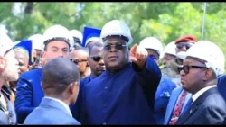URGENT: PRESIDENT FELIX TSHISEKEDI UNVEILS NEW MODERNIZED INFRASTRUCTURE