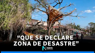 🌪️📉 STORM IN CONCORDIA: Businesses destroyed and the call to declare a "Disaster Area" 🏬
