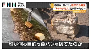 海岸でも不審なパン　国立公園「大山」付近の県道で4日間に39kg不法投棄　野生動物が誘い出される可能性も　鳥取市などがパトロール強化（2026年08月24日）