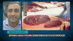 Entidades ligadas à pecuária querem renegociar cotas de exportação da China e EUA