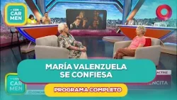 María Valenzuela se confieza | #ConCarmen Completo  - 14/01 - El Nueve