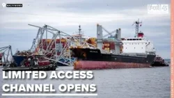 Limited access channel opens for larger ships to pass through