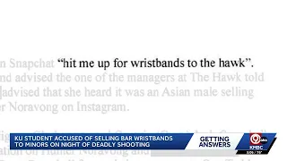 Kansas 20-year-old accused of selling bar wristbands to minors on night of deadly shooting