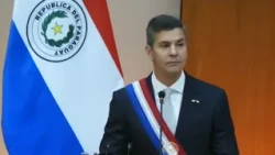 Santiago Peña meets with governors at Mburuvicha Róga