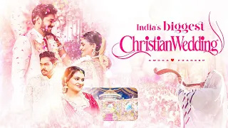 India's biggest Christian wedding event | Amoda weds Pradeep | Kondal Rao daughter wedding