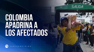 Solidarity without borders! Mayors across Colombia unite to help disaster victims