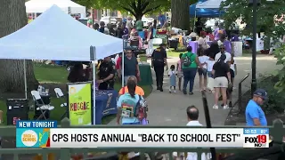 Cincinnati Public Schools back-to-school bash draws families ahead of first day