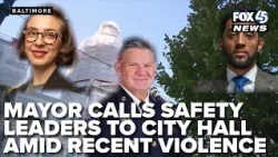 Mayor Scott hauls top safety brass into City Hall as Baltimore reels from shootings